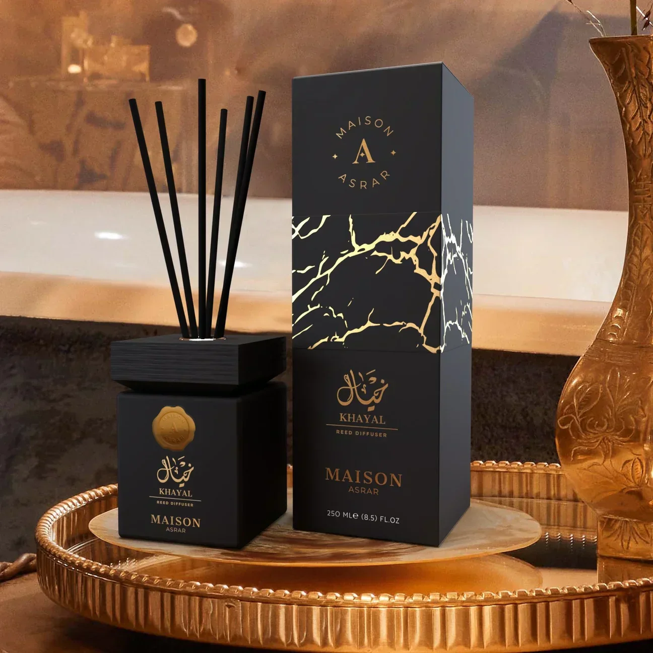 Khayal Reed Diffuser 250ml - Elevate Your Home's Aroma - Image 3