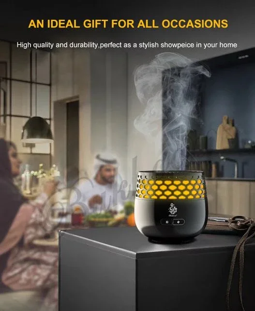 Modern Electric Bakhoor Burner - Luxury Incense Burner for Home & Car - Image 4