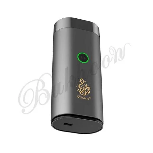 Luxury Portable Rechargeable Electric Bakhoor Burner - Gold & Black Incense Burner - Image 6